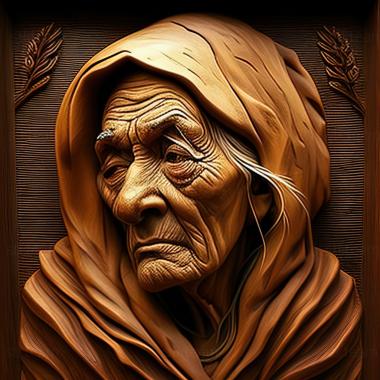 3D model Betty McGregor American artist (STL)